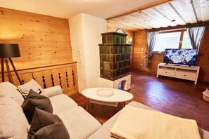Smart TV, fireplace, books, stereo - Vacation apartment Hubert (Rottach-Egern)