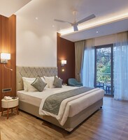 Fassade der Unterkunft