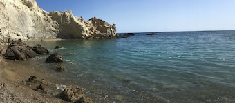 Villa in Makry Gialos nahe Sandstrand