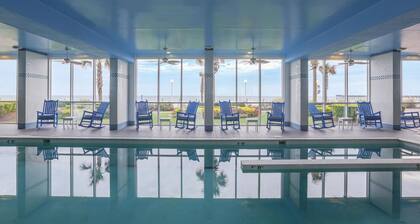Oceanfront Boardwalk Resort and Villias. Located near the Pier, food and shops