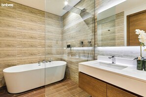Deluxe Apartment | Bathroom - bnbme | Anwa | 2 + Maids (Dubai)