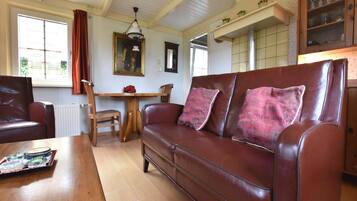 Een televisie en een dvd-speler