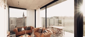 Villa Dalhem moderne avec vue