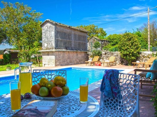 Mansion in Cerdedo with Private Pool and Garden