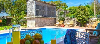 Manoir à Cerdedo avec piscine et jardin privé