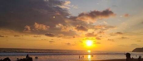 Tumbonas y toallas de playa