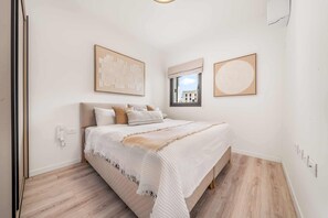 1 bedroom, iron/ironing board, travel crib, WiFi