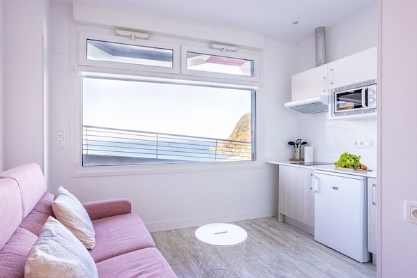 TV - Izar apartment by Egona (Getaria)