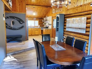 Interior - Comfortable Log Cabin w/AC ~ Downtown Seeley Lake! (Seeley Lake)