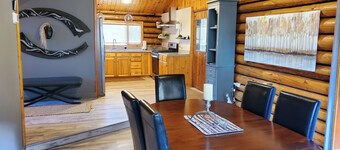 Comfortable Log Cabin w/AC ~ Downtown Seeley Lake!