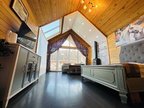 Deluxe Wooden Lodge | 獨特設計、獨特裝修、床單