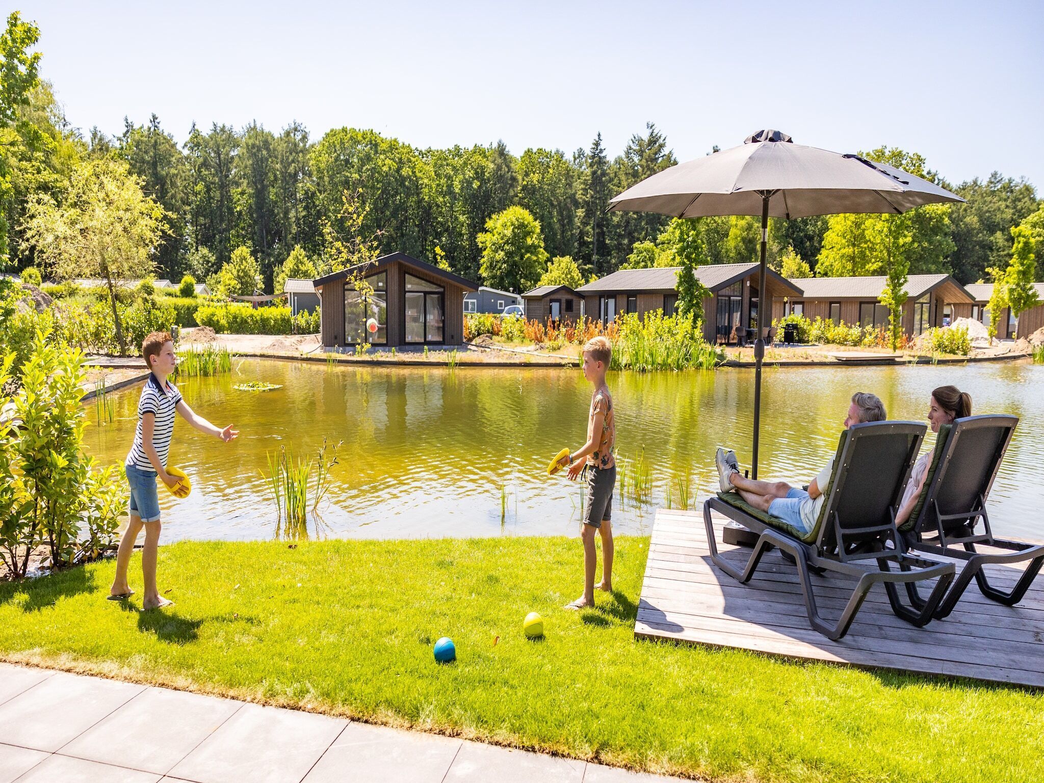 Terrein van de accommodatie