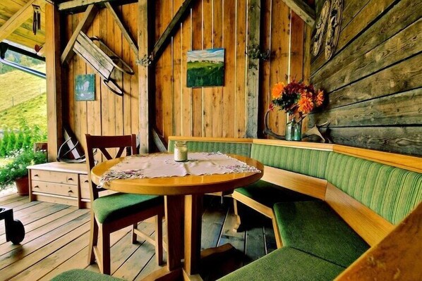 Restaurante al aire libre