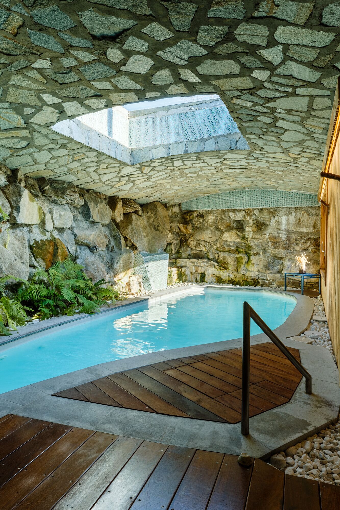 Behandlingsrom for par, badstue, boblebad, dampbad og massasje