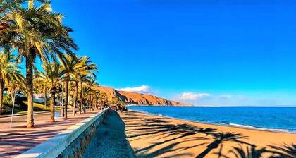 Schöne Wohnung in Roquetas de Mar mit Meerblick