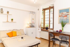 1 chambre, coffre-fort, bureau, accès au Wi-Fi (inclus)