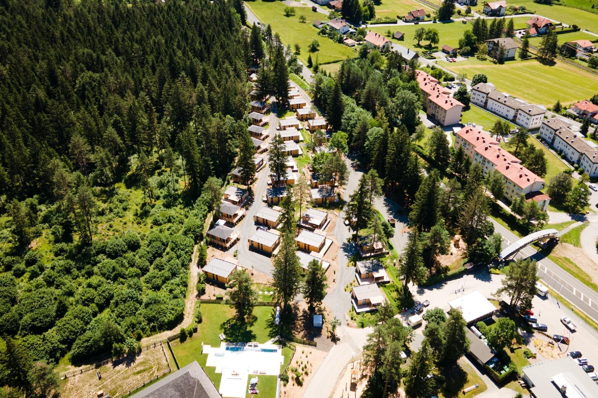 Nice chalet in Pressegger See with terrace
