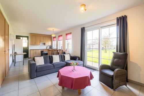 Eco-friendly apartment with a garden