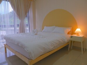 1 habitación, wifi y ropa de cama