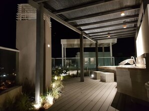 Terrace/patio - Hermoso Apartamento de Lujo en la Playa (Gaira)