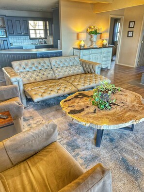 TV connectée, cheminée