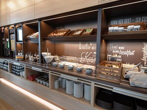 Daily buffet breakfast (EUR 13.9 per person)