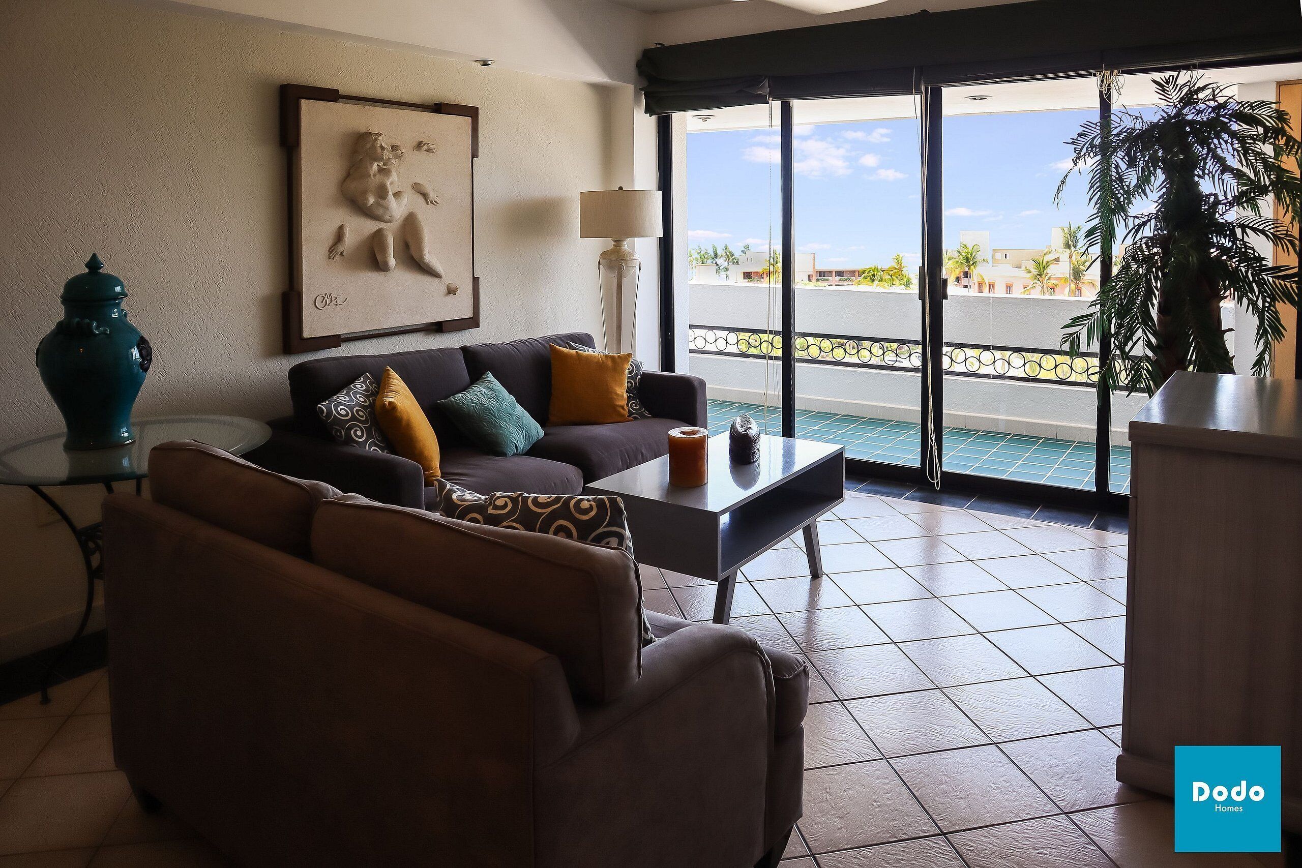 Apartamento luxo | Área de estar