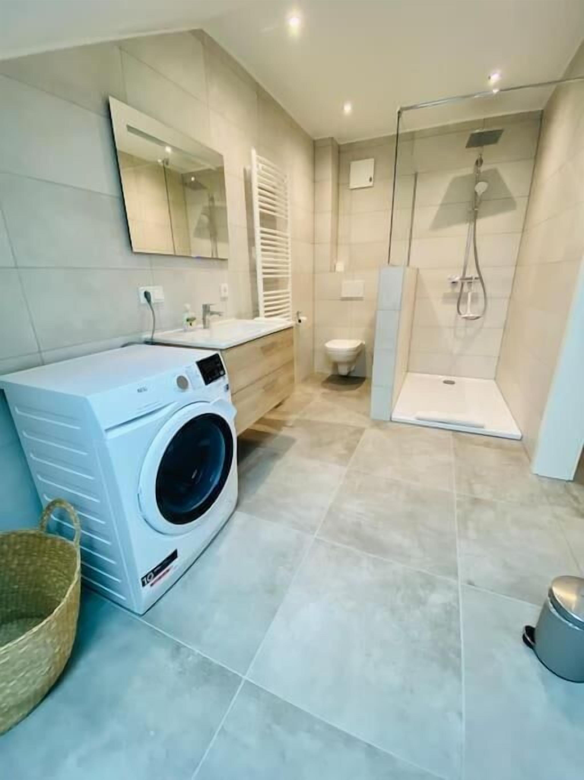 Hårtørrer, håndklæder