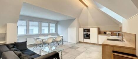 Deluxe-Apartment | Wohnbereich