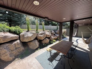 Udendørs spisemuligheder