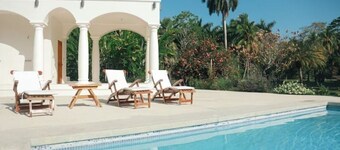 Private & luxurious Beach & island-front Villa in the in the heart of the jungle