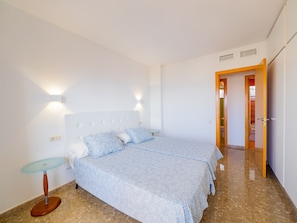 2 bedrooms, iron/ironing board, free WiFi, bed sheets - Cubo's Seaview Apartment Evy Playa / near beach / views / free wifi / parking included (Torremolinos)