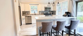 Coastal Retreat, Private Beach Access, and Pool Paradise in East Hampton