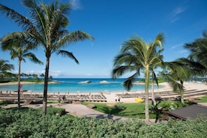 On the beach - Aulani, Disney Vacation Club Villas, Ko Olina, Hawaii - 1 Bedroom Villa - Standard View (Kapolei)