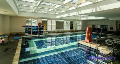 One Bedroom Apt in Alphaville with Wi-Fi and AC