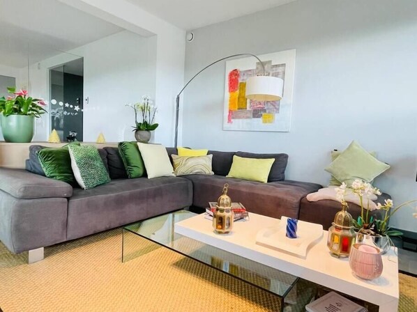 Leilighet – deluxe | Oppholdsområde