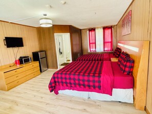 1 室のベッドルーム、WiFi、ベッドシーツ