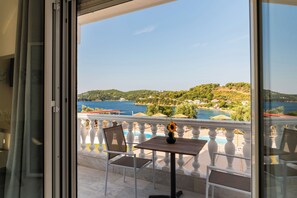 Superior Suite, Sea View | Terrace/patio - Cape Blue Suites (Skiathos)