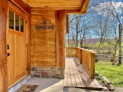 Bluebird Hollow is a cozy little home in the woods