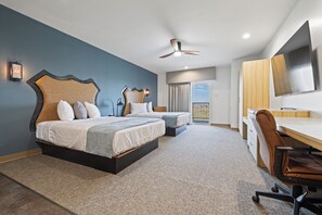 豪華單人房 | 高級寢具、客房內保險箱、獨特裝潢、書桌