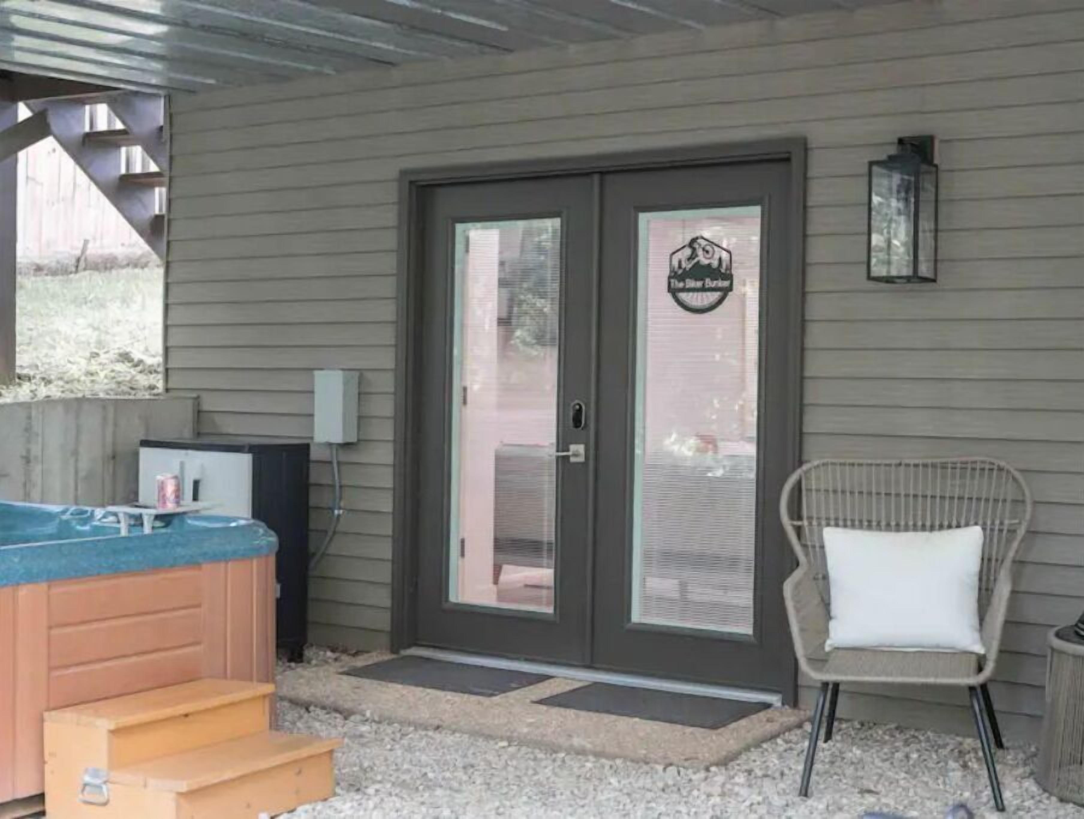 Bain à remous extérieur