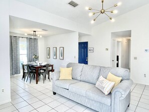 Living area - Beautiful 3BR House w/ Private Pool near Disney (Kissimmee)