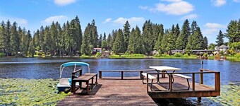 Lakefront private camp site