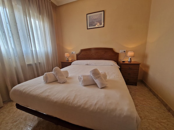 3 quartos, roupa de cama