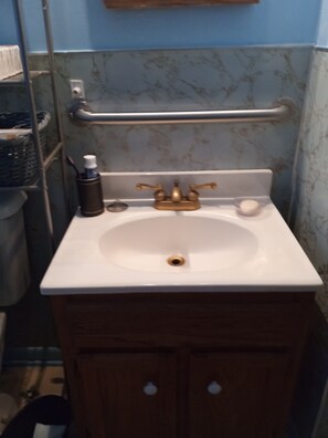 Bathroom - Cozy, country scenery along the Tennessee River. Seated between trees and nature (Bridgeport)