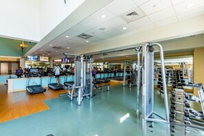Fitness facility - Disney's Saratoga Springs Resort & Spa - Deluxe Studio (Lake Buena Vista)
