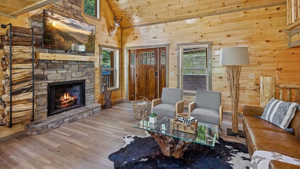 House, Multiple Beds (Heavenly Cabin #1914) | Living area - Heavenly Cabin #1914 (Sevierville)