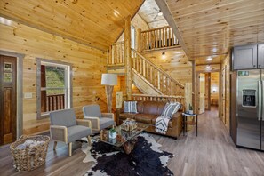 Hus - flera sängar (Heavenly Cabin #1914) | Vardagsrum