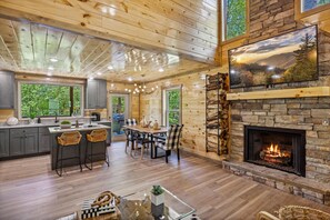 Maison, plusieurs lits (Heavenly Cabin #1914) | Intérieur