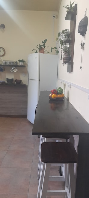Full-sized fridge, microwave, oven, toaster - Pequeña Estacion B&B (Mendoza)